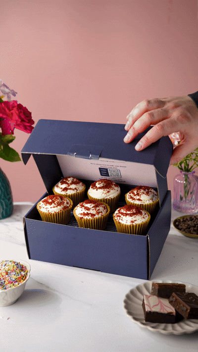 Velvet Indulgence Cupcake Selection