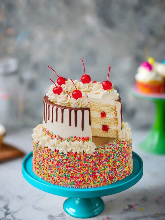 Ice Cream Sundae Cake
